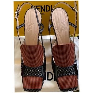 ❌ SOLD ❌ FENDI—FFreedom slingback pumps ❌ SOLD ❌